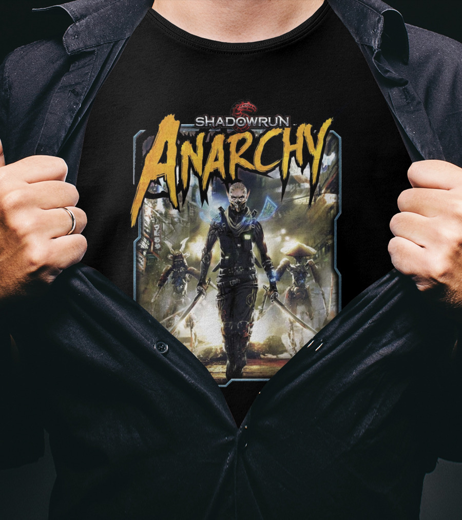 Shadowrun Anarchy Cyberpunk Warriors T-Shirt