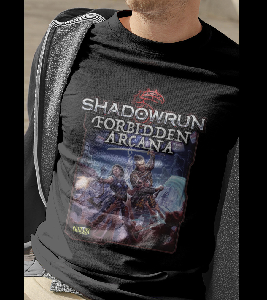 Shadowrun Forbidden Arcana Catalyst Game Labs T-Shirt