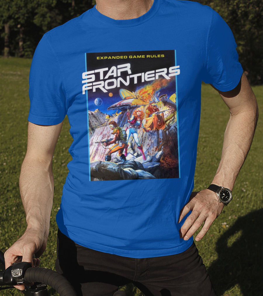 Expanded Game Rules Star Frontiers Science Fiction Adventure T-Shirt