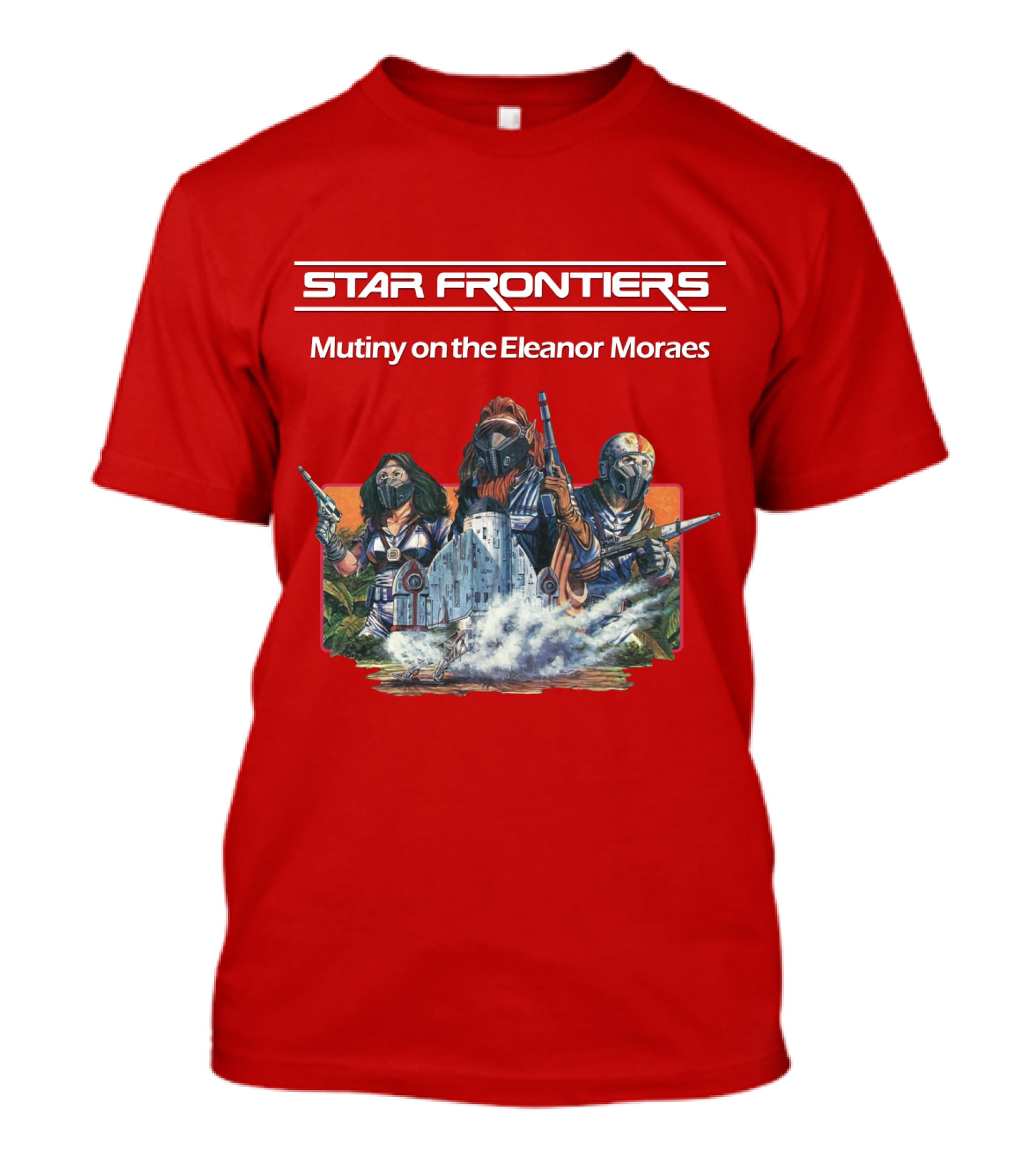 Star Frontiers Mutiny On The Eleanor Moraes T-Shirt