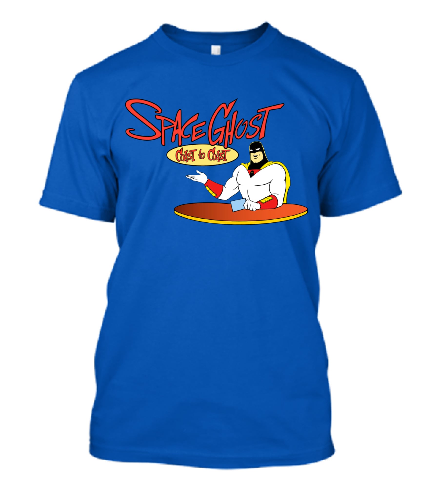Space Ghost Coast To Coast Talk Show Cartoon Host T-Shirt