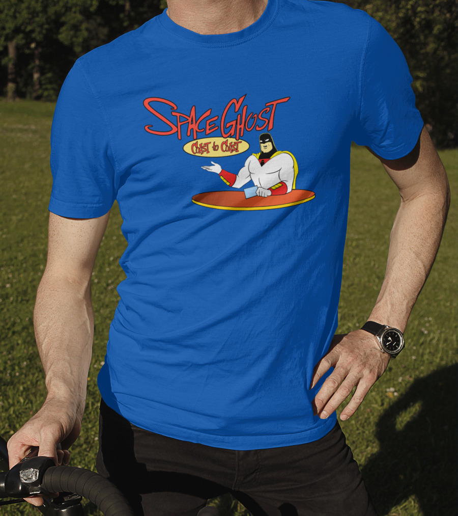 Space Ghost Coast To Coast Talk Show Cartoon Host T-Shirt