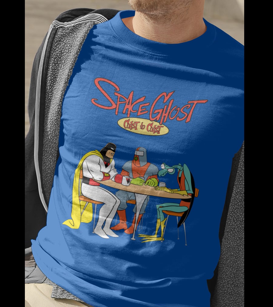 Space Ghost Coast To Coast Zorak And Moltar At Table T-Shirt