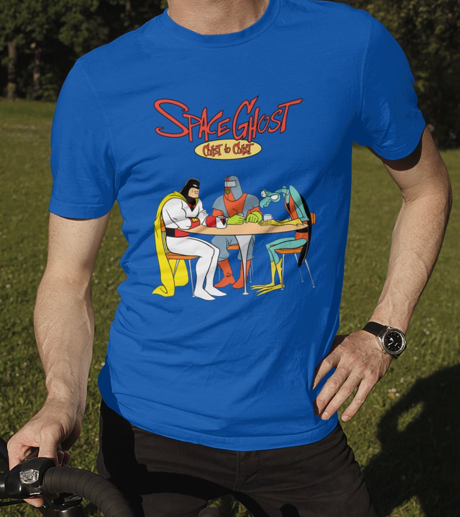 Space Ghost Coast To Coast Zorak And Moltar At Table T-Shirt