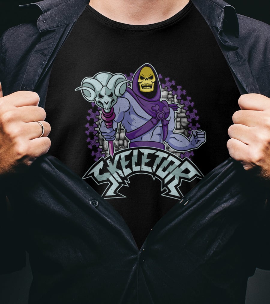Masters Of The Universe Skeletor Powerful Sorcerer T-Shirt