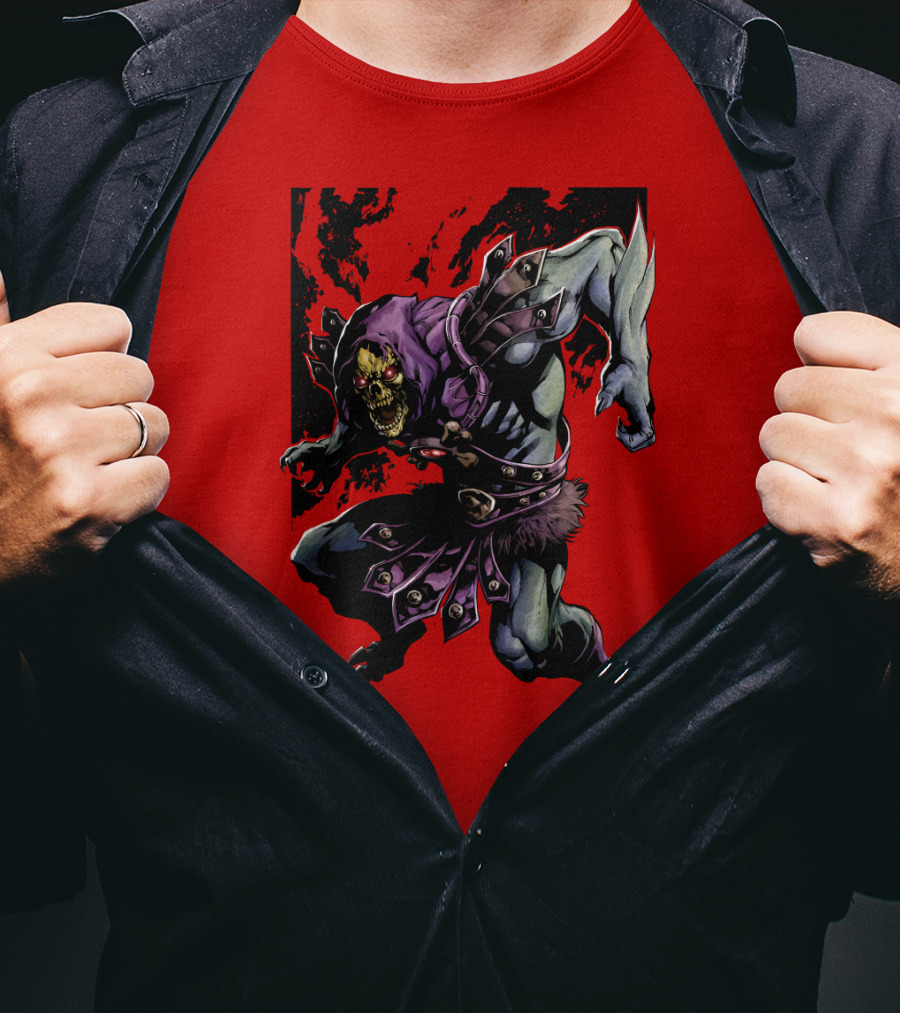Skeletor Masters Of The Universe Villain Dark T-Shirt
