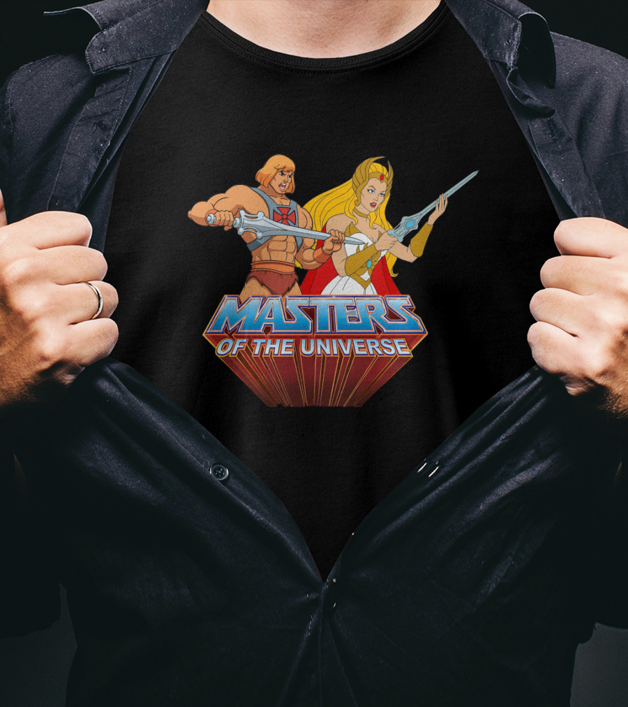 Masters Of The Universe He-Man And She-Ra T-Shirt