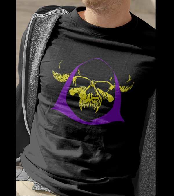 Masters Of The Universe Danzig Skeletor Skull Hooded T-Shirt