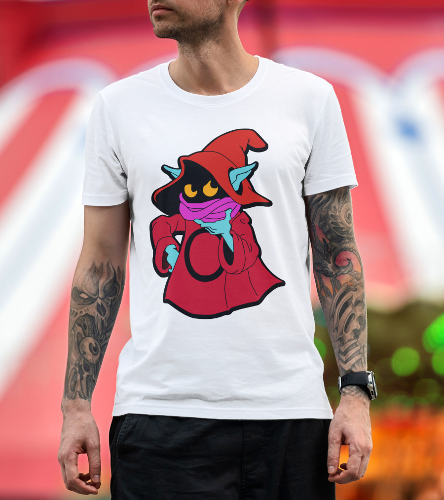 He Man and the Masters of the Universe Orko Wizard Character Retro Classic T-Shirt