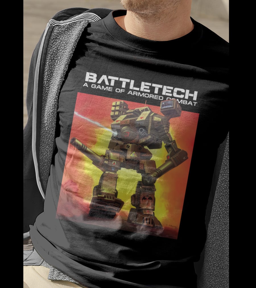 BATTLETECH A Game Of Armored Combat Mech T-Shirt