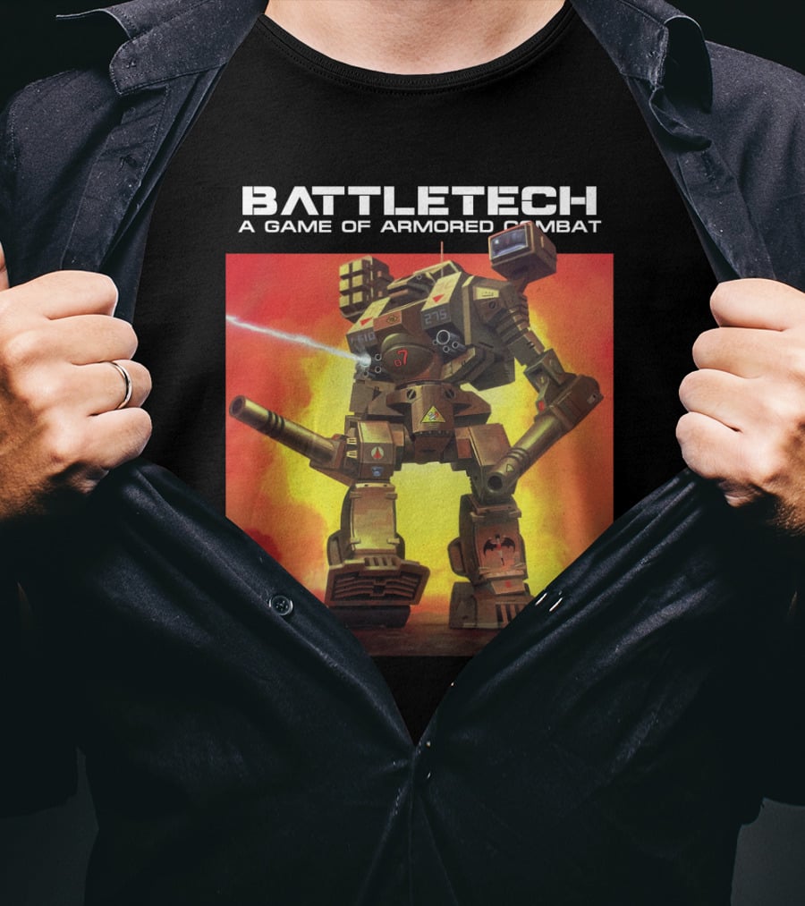 BATTLETECH A Game Of Armored Combat Mech T-Shirt