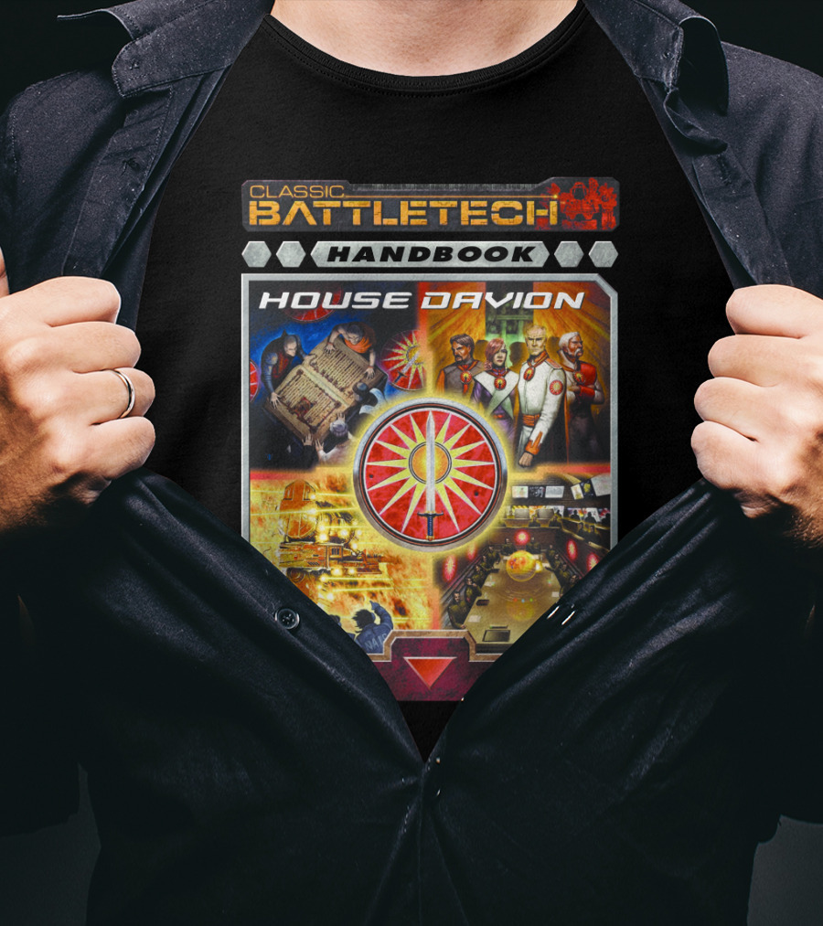 Classic BattleTech Handbook House Davion T-Shirt