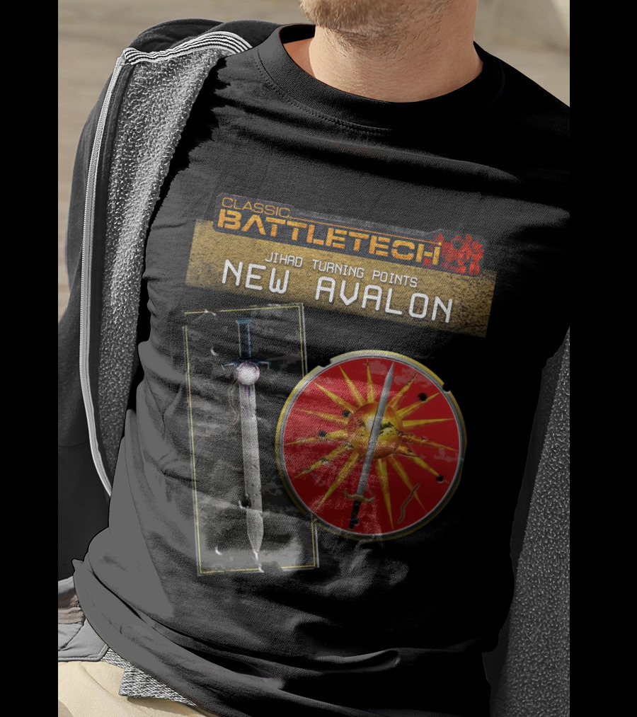 Classic BattleTech Jihad Turning Points New Avalon BTT JTP T-Shirt