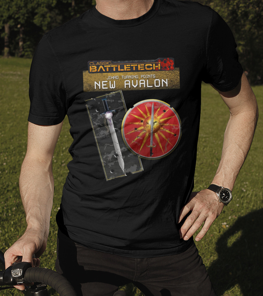 Classic BattleTech Jihad Turning Points New Avalon BTT JTP T-Shirt