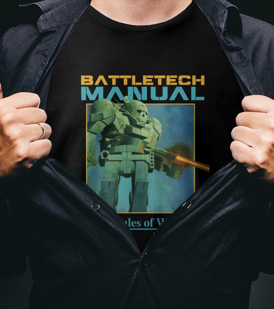 Battletech Manual The Rules Of Warfare T-Shirt