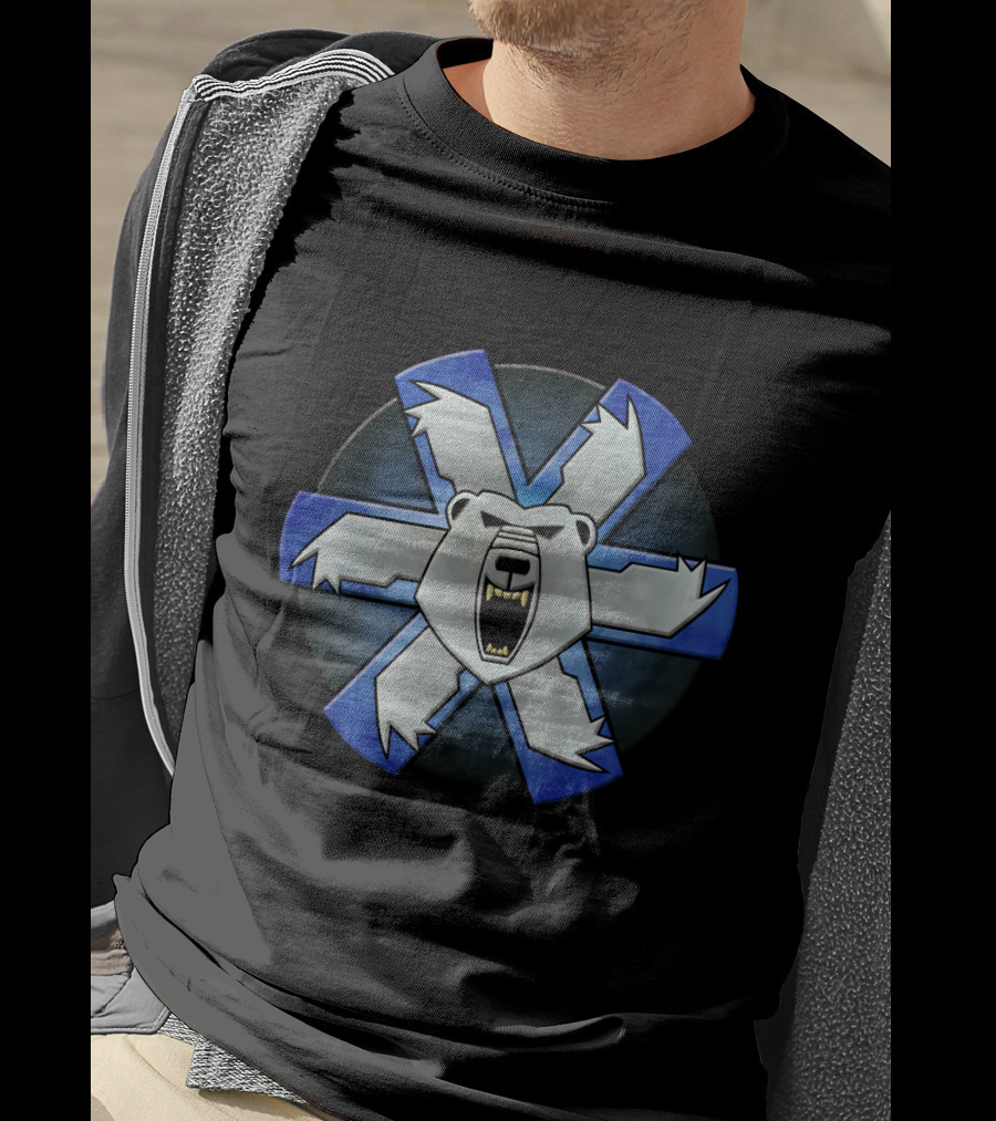 Clan Ghost Bear Iconic Emblem Battletech Fan T-Shirt