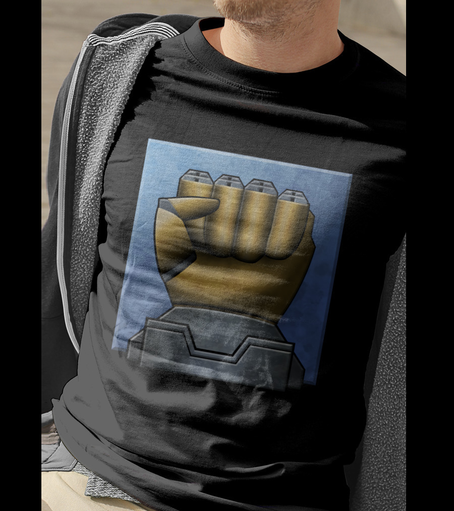 House Steiner The Lyran Commonwealth BattleTech Fist Emblem T-Shirt