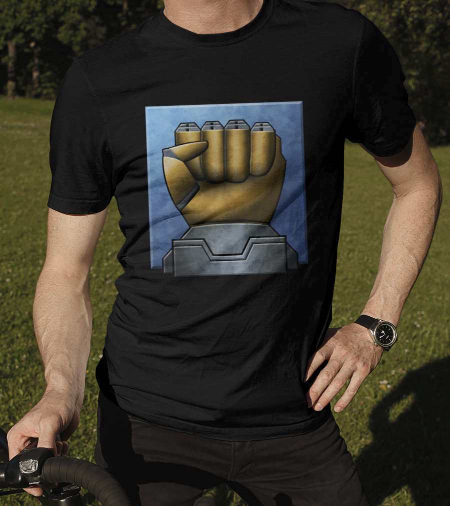 House Steiner The Lyran Commonwealth BattleTech Fist Emblem T-Shirt