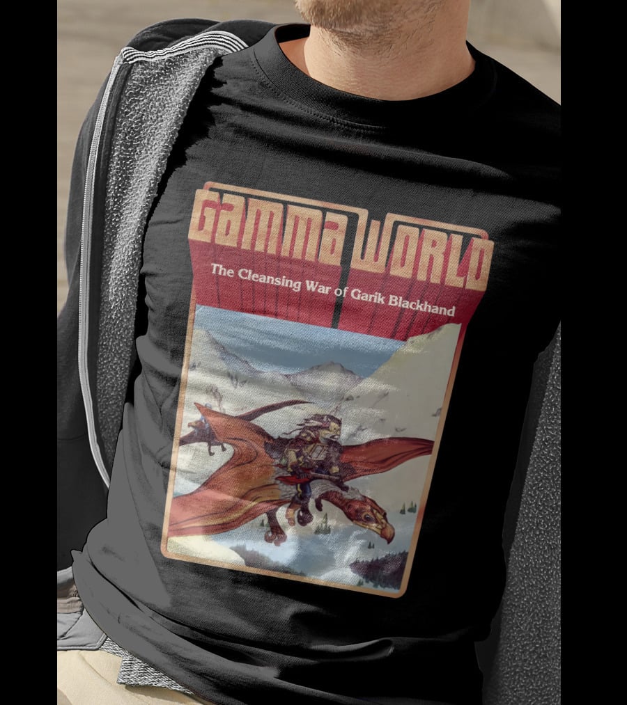 Gamma World The Cleansing War Of Garik Blackhand T-Shirt