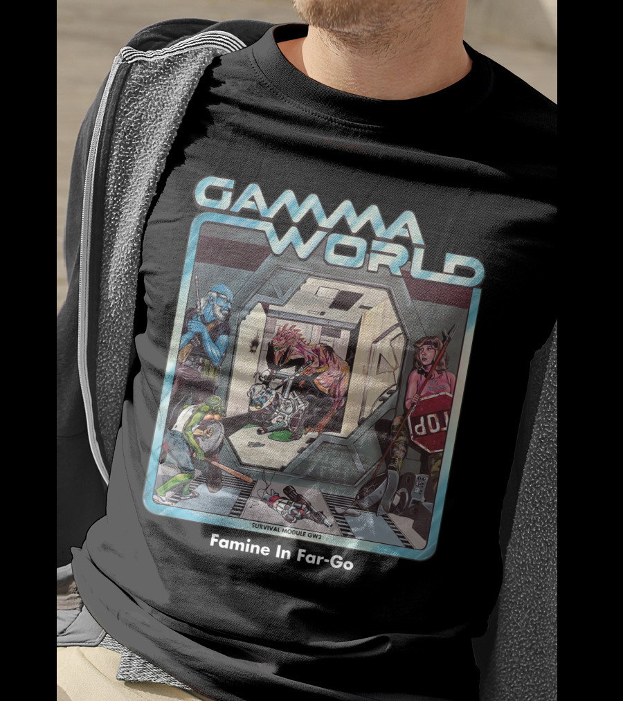 Gamma World Survival Module GW2 Famine In Far-Go T-Shirt