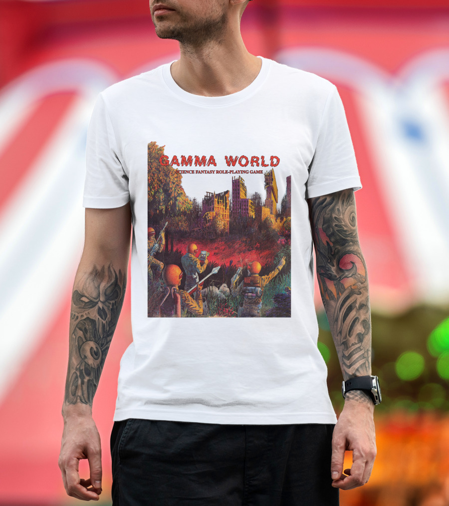 Gamma World Science Fantasy Role-Playing Game 1st Edition T-Shirt