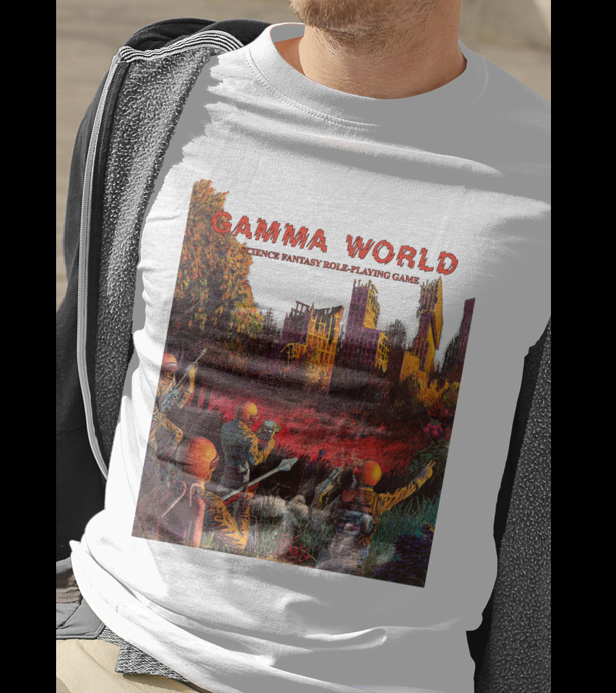 Gamma World Science Fantasy Role-Playing Game 1st Edition T-Shirt