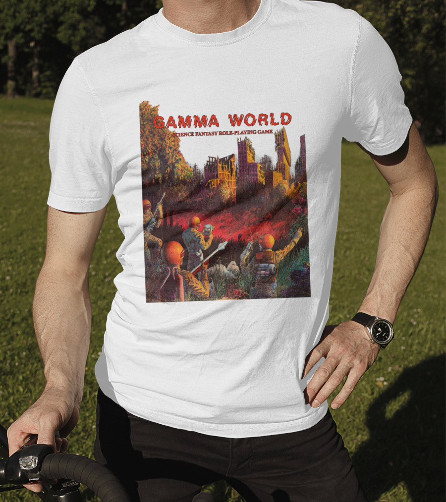 Gamma World Science Fantasy Role-Playing Game 1st Edition T-Shirt