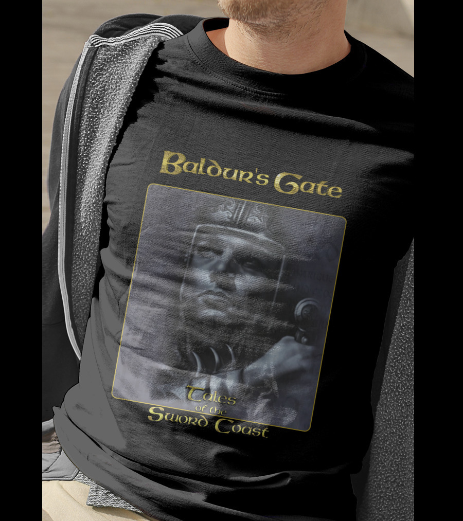 Baldur's Gate Tales Of The Sword Coast Warrior T-Shirt
