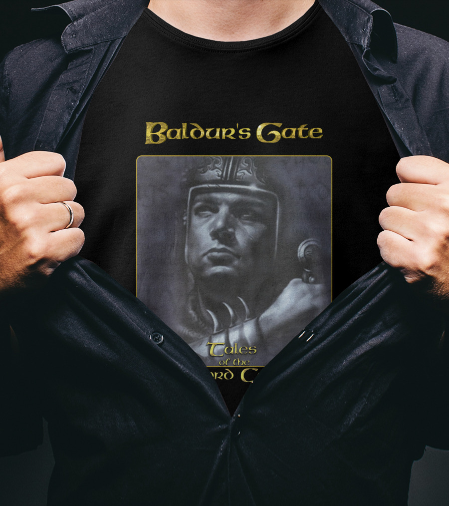 Baldur's Gate Tales Of The Sword Coast Warrior T-Shirt
