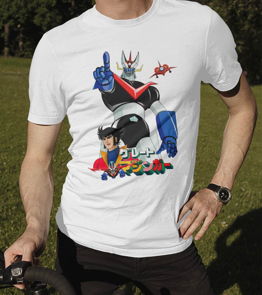 Great Mazinger Robot Anime Character T-Shirt