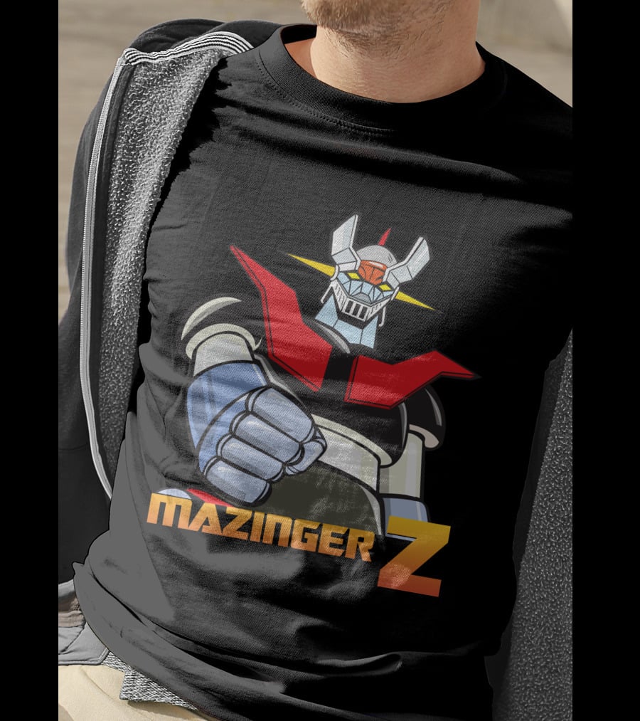 Shin Mazinger Z Robot Iconic Animated Sci-Fi Character T-Shirt