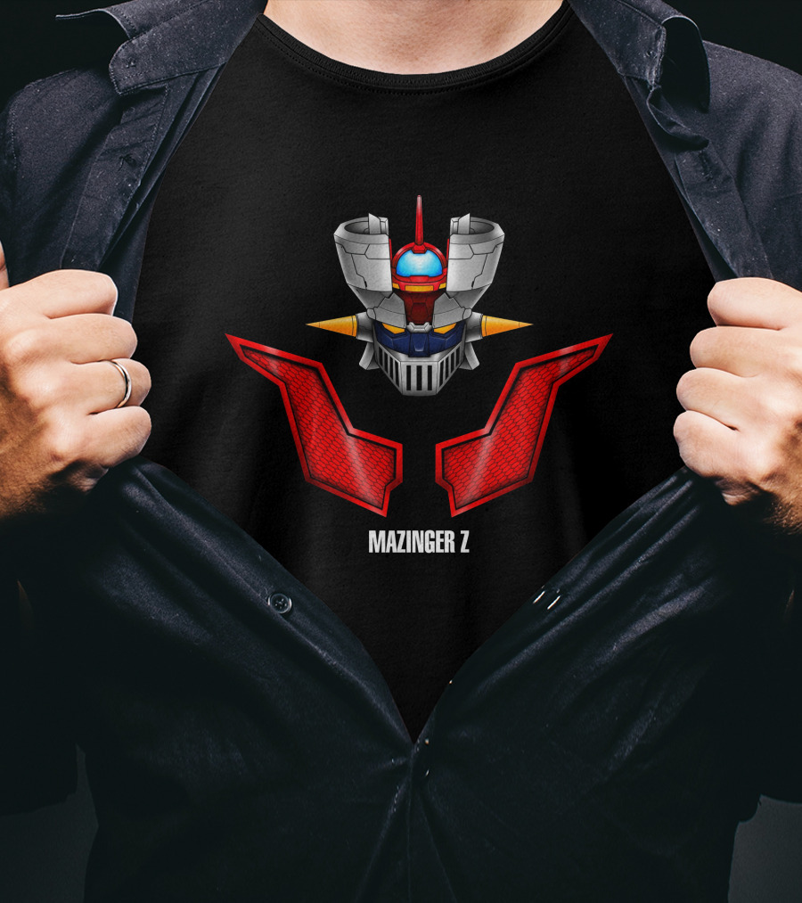 Mazinger Z Robot Iconic Helmet T-Shirt