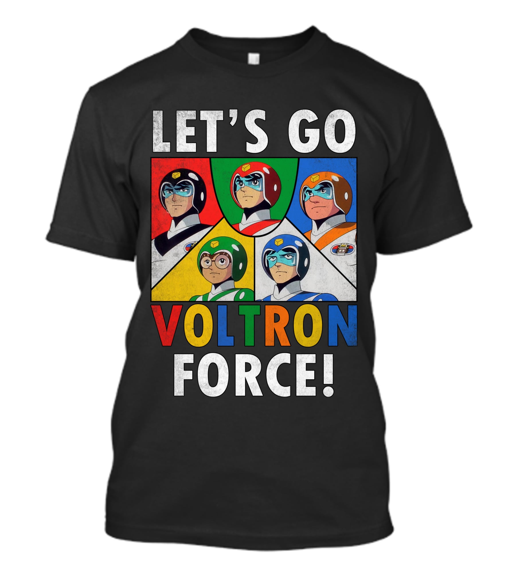 Let's Go Voltron Force T-Shirt