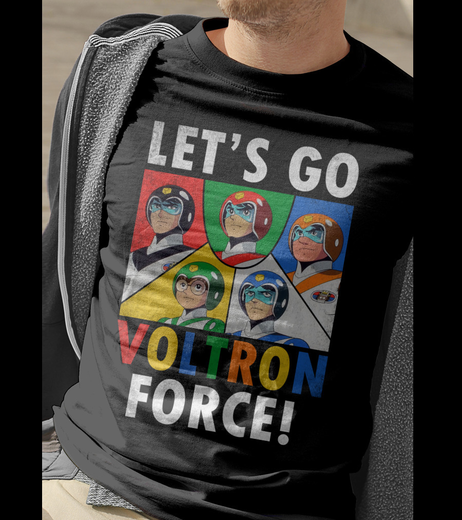 Let's Go Voltron Force T-Shirt