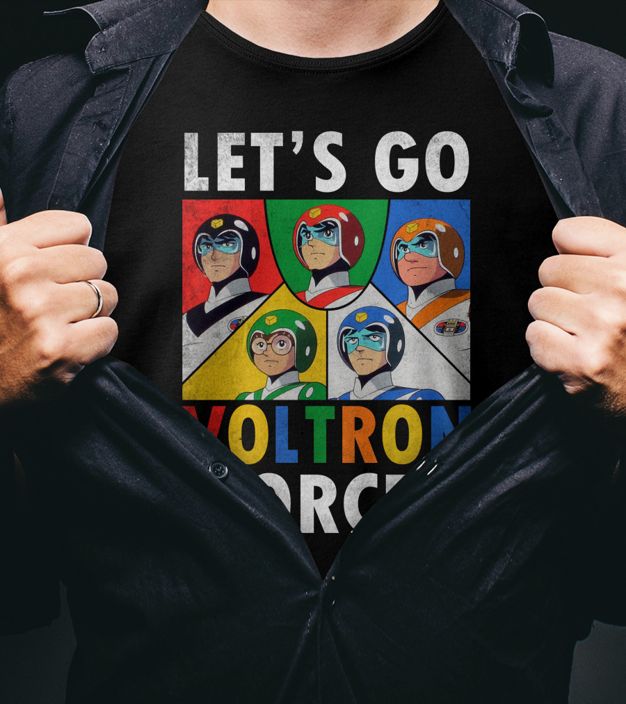 Let's Go Voltron Force T-Shirt