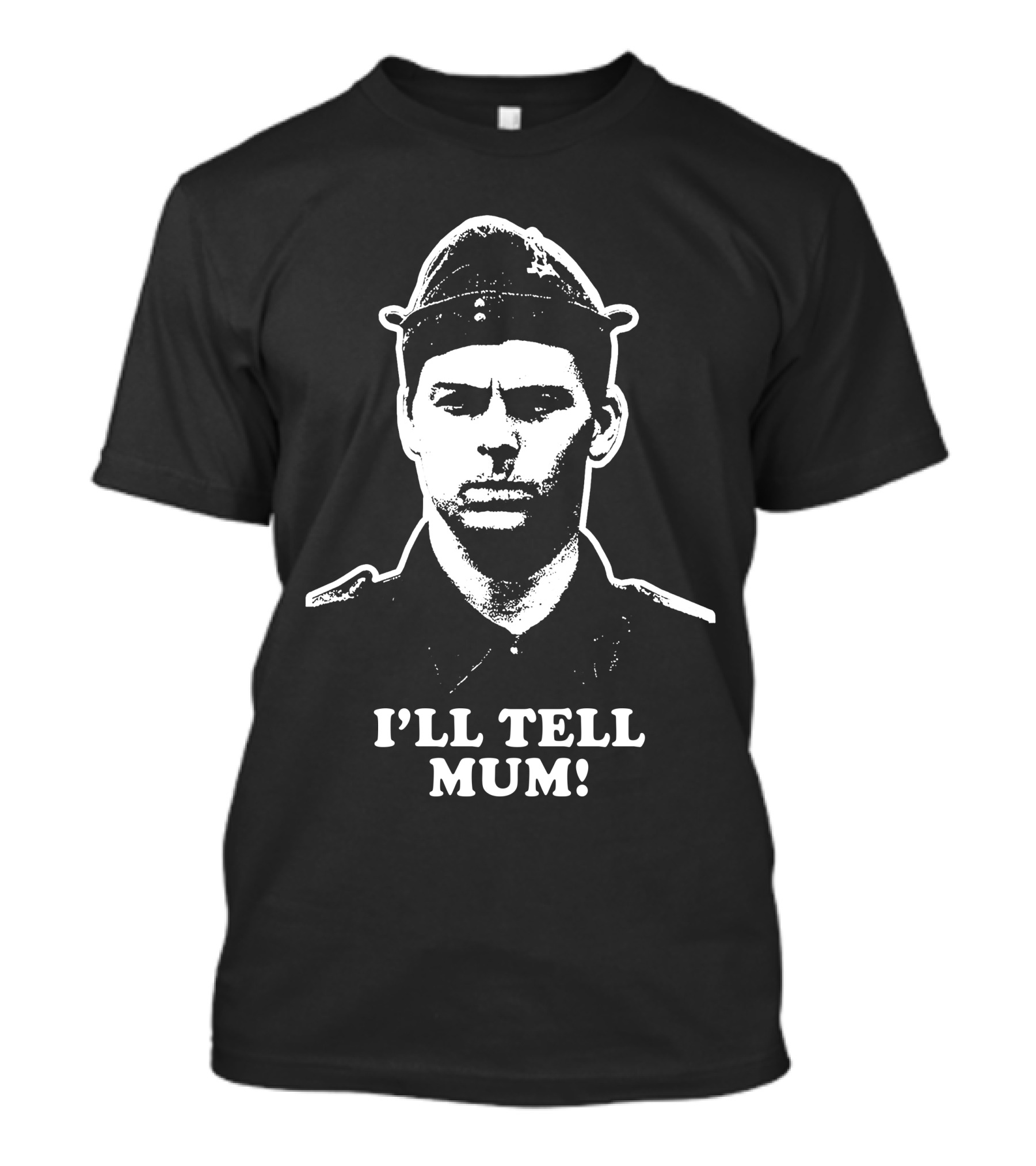 Dad's Army I'll Tell Mum Classic Quote Iconic Character T-Shirt
