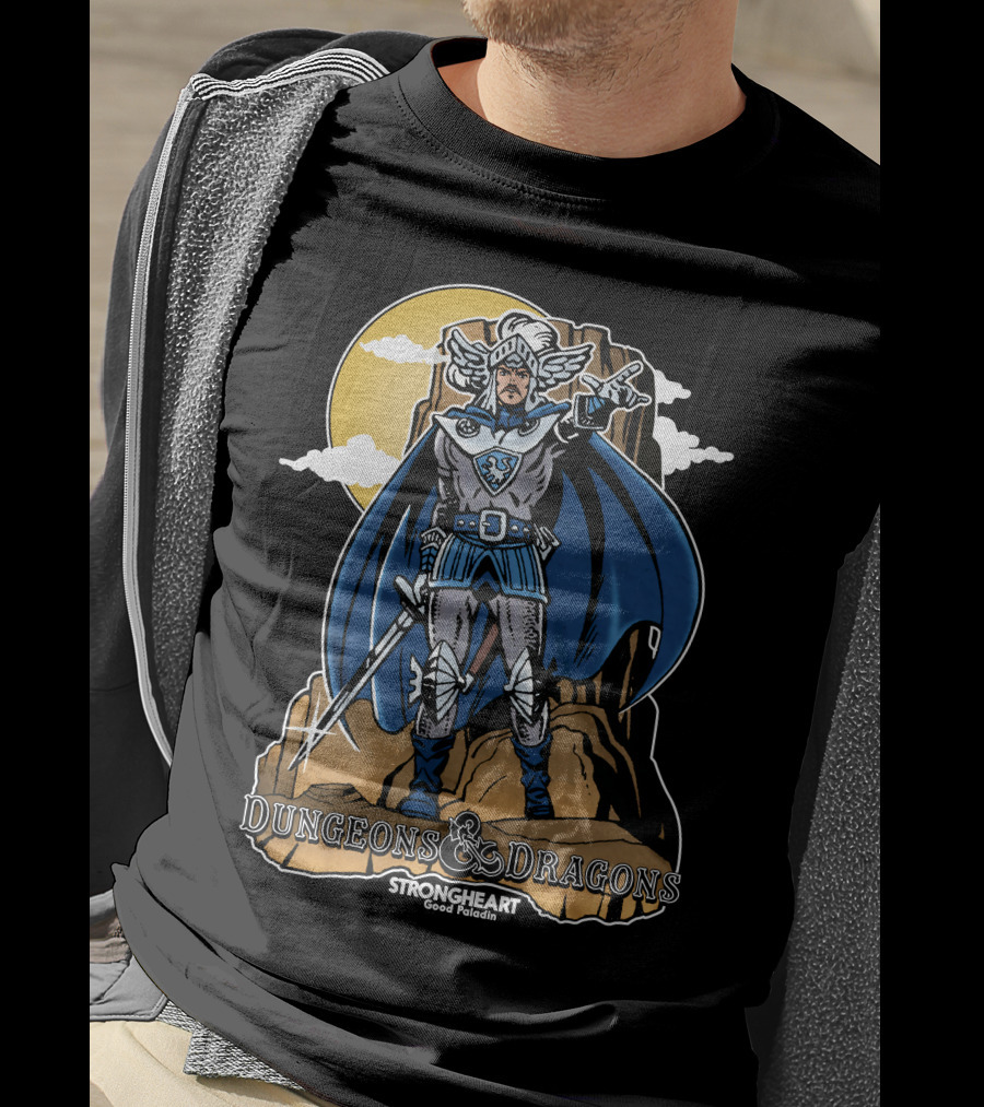 Dungeons And Dragons Strongheart Good Paladin T-Shirt