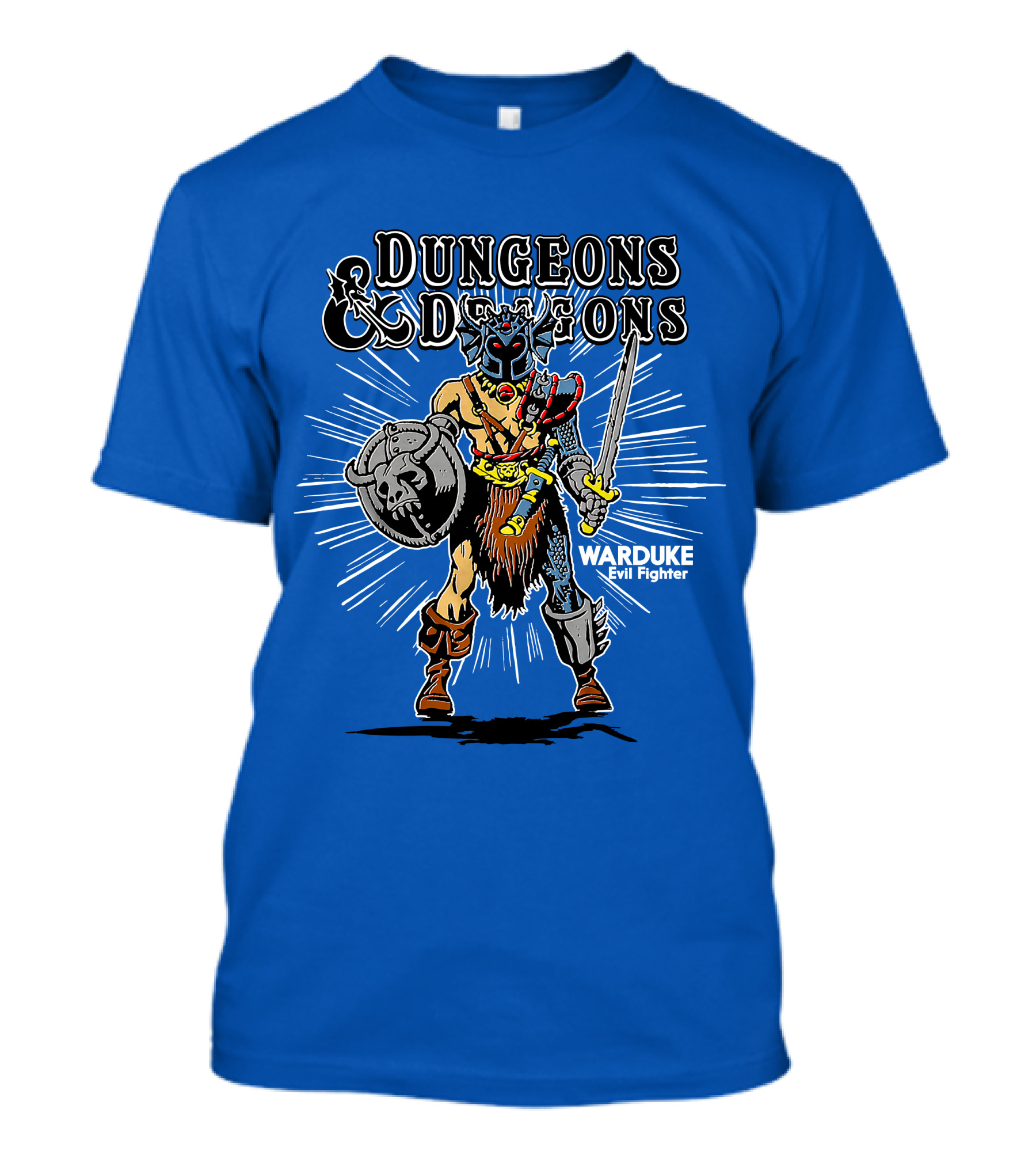 Dungeons And Dragons Warduke Evil Fighter T-Shirt