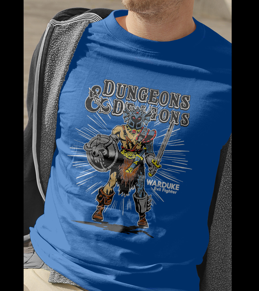 Dungeons And Dragons Warduke Evil Fighter T-Shirt