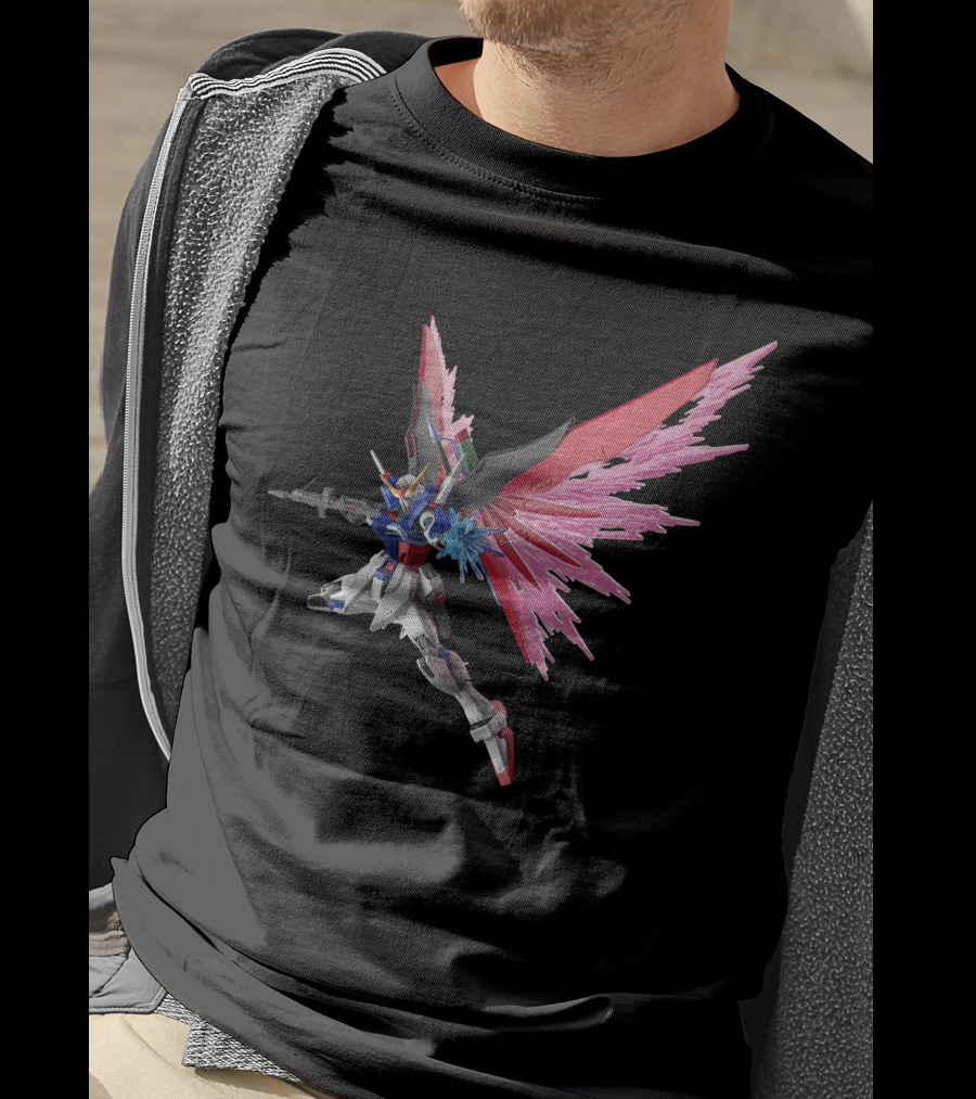 Gundam Destiny Strike Freedom Mobile Suit T-Shirt