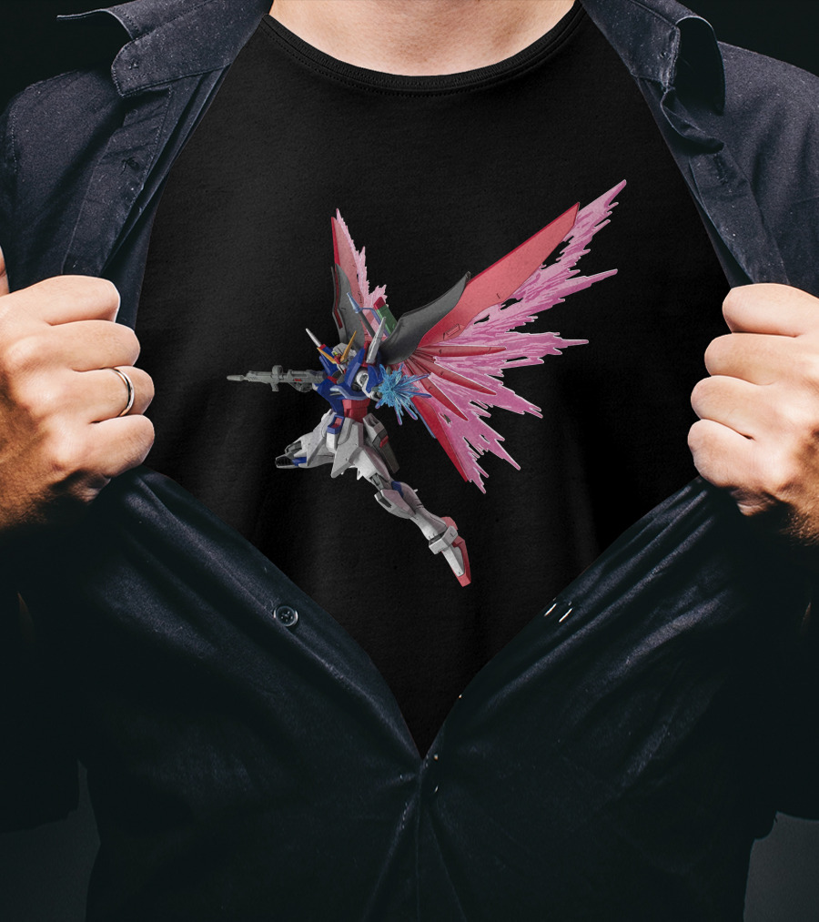 Gundam Destiny Strike Freedom Mobile Suit T-Shirt
