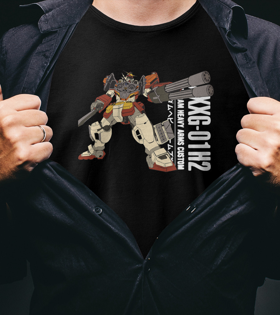 XXG-01H2 AM Heavy Arms Custom Gundam T-Shirt