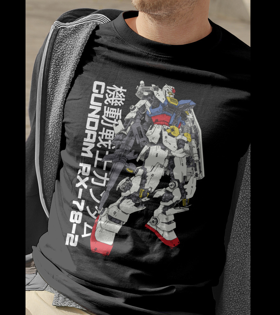 Gundam RX-78-2 Mobile Suit Mechanized Warrior T-Shirt