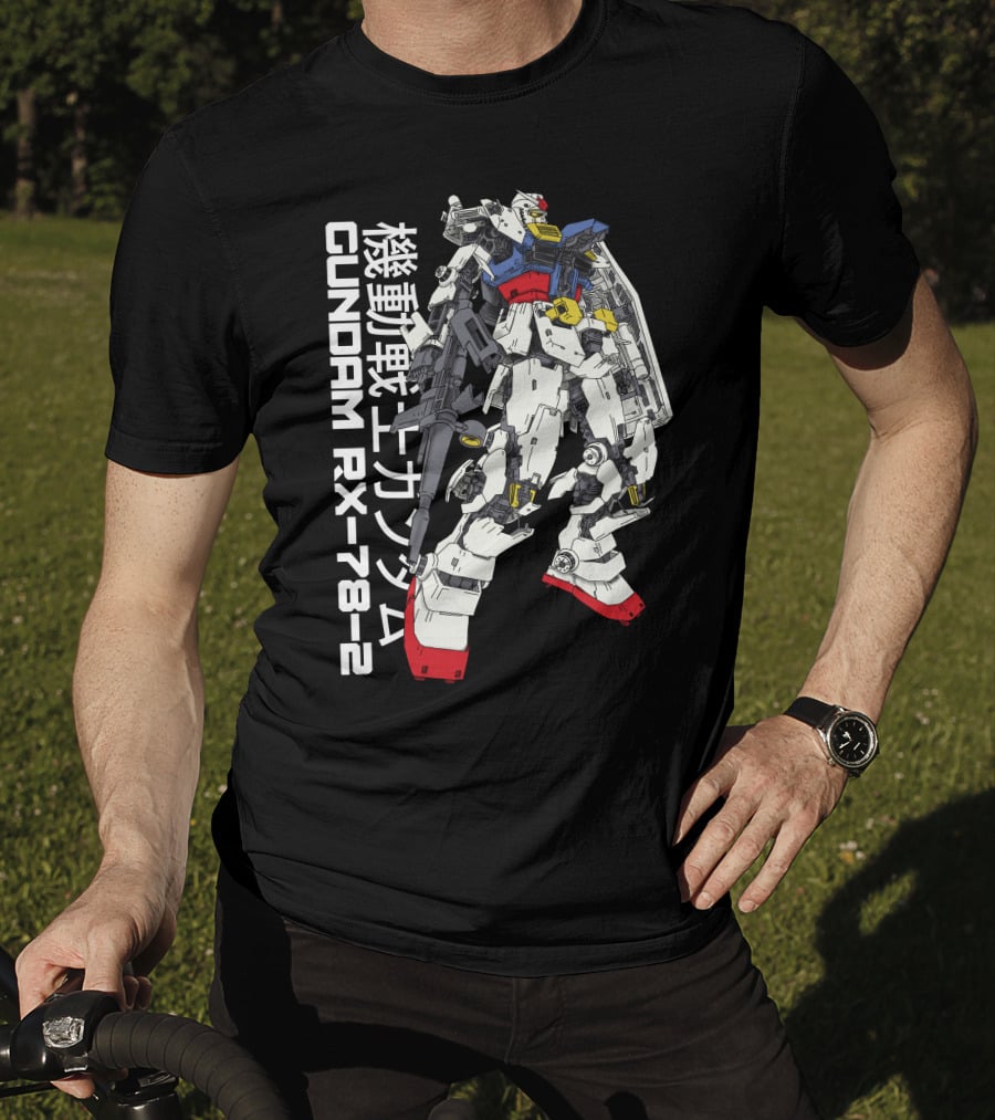 Gundam RX-78-2 Mobile Suit Mechanized Warrior T-Shirt