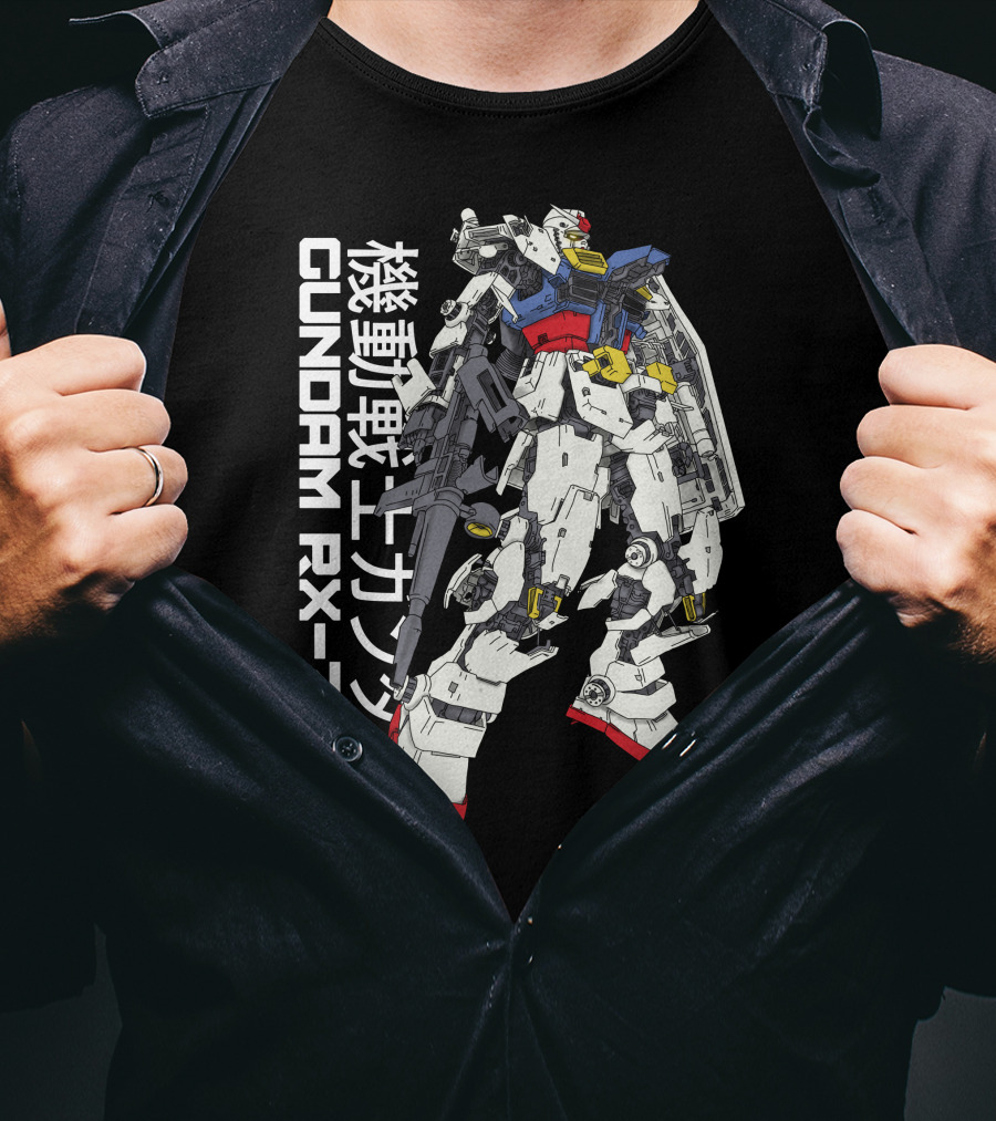 Gundam RX-78-2 Mobile Suit Mechanized Warrior T-Shirt