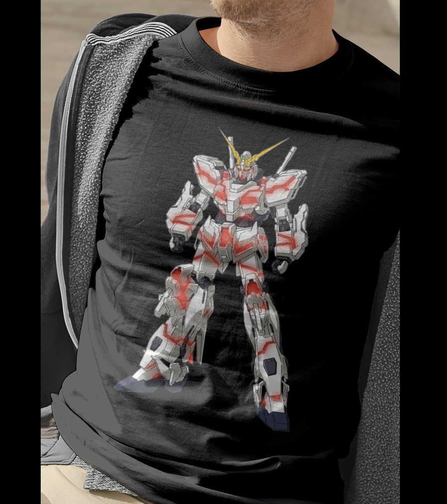 Gundam Unicorn Mecha Warrior T-Shirt