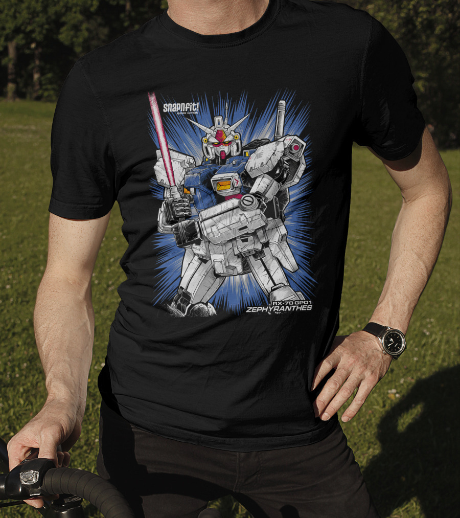 Snapfit Zephyranthes RX-78 GP01 Gundam T-Shirt
