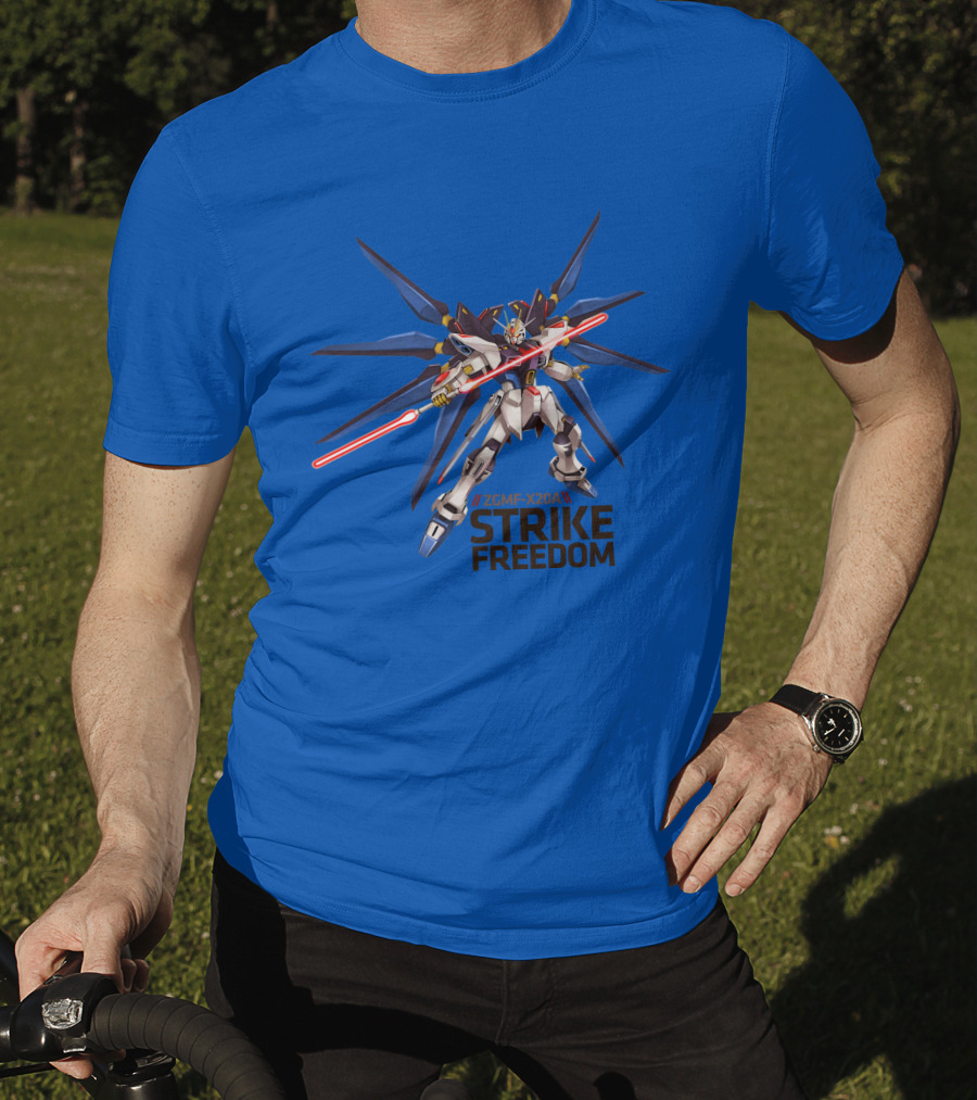 ZGMF-X20A Strike Freedom Gundam Mobile Suit T-Shirt
