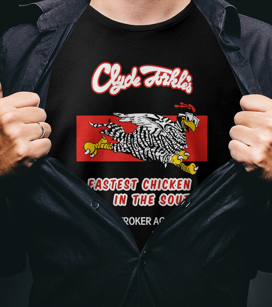 Clyde Torkle's Fastest Chicken In The South Stroker Ace T-Shirt