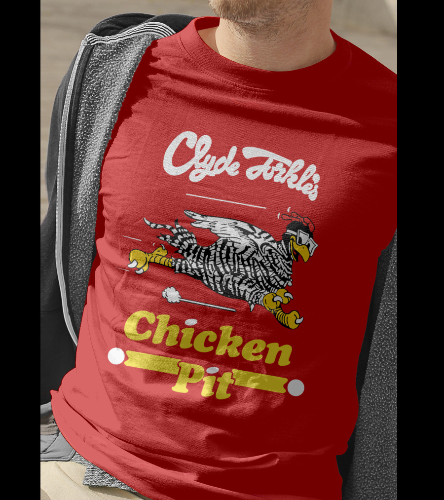 Clyde Torkle's Chicken Pit Racing Chicken T-Shirt